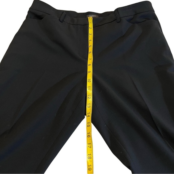 Nordstrom Halogen Women’s High Rise Dress Trouser Pants Black size 14 career - Picture 10 of 15
